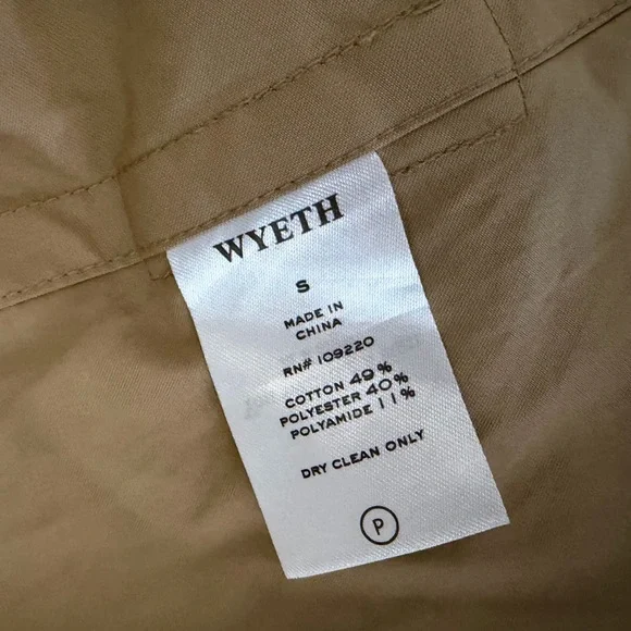 Wyeth Jude Jacket Cropped Trench Shopbop Small - Picture 10 of 10